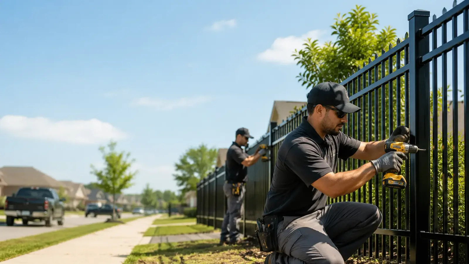 Metal Fence Installation in Glenwood, MD